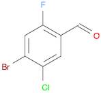 4-Bromo-5-chloro-2-fluorobenzaldehyde