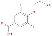 3,5-Difluoro-4-n-propoxybenzoic acid