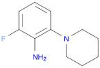 2-Fluoro-6-(piperidin-1-yl)aniline