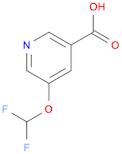 5-(Difluoromethoxy)nicotinic acid