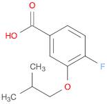 3-iso-Butoxy-4-fluorobenzoic acid