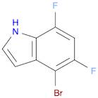 4-Bromo-5,7-difluoro-1H-indole