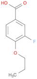 3-Fluoro-4-n-propoxybenzoic acid