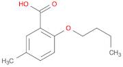 2-n-Butoxy-5-methylbenzoic acid