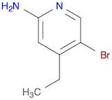 2-Amino-5-bromo-4-ethylpyridine