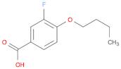 4-n-Butoxy-3-fluorobenzoic acid