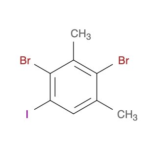 2,4-dibromo-1-iodo-3,5-dimethylbenzene