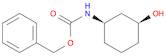 benzyl (1R,3S)-(3-hydroxycyclohexyl)carbamate