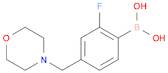 Boronic acid, B-[2-fluoro-4-(4-morpholinylmethyl)phenyl]-