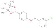 1,3,2-Dioxaborolane, 2-[4-[(3-chlorophenyl)methoxy]phenyl]-4,4,5,5-tetramethyl-