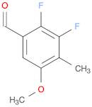 2,3-Difluoro-5-methoxy-4-methylbenzaldehyde