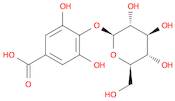 Gallic acid 4-O-β-D-glucopyranoside, Min.