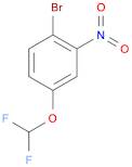 2-Bromo-5-(difluoromethoxy)nitrobenzene