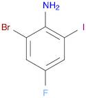 2-Bromo-4-fluoro-6-iodoaniline