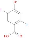 4-Bromo-2-fluoro-5-iodobenzoic acid