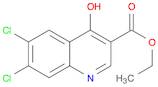 ethyl 6,7-dichloro-4-hydroxyquinoline-3-carboxylate