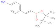 4-[(E)-2-(tetramethyl-1,3,2-dioxaborolan-2-yl)ethenyl]aniline