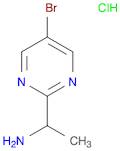 1-(5-bromopyrimidin-2-yl)ethan-1-amine hydrochloride