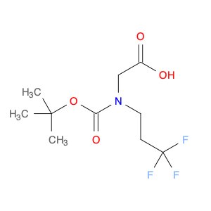 2-{[(tert-butoxy)carbonyl](3,3,3-trifluoropropyl)amino}acetic acid
