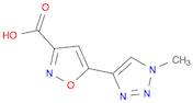 5-(1-methyl-1H-1,2,3-triazol-4-yl)-1,2-oxazole-3-carboxylic acid