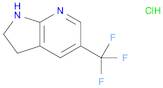 5-(trifluoromethyl)-1H,2H,3H-pyrrolo[2,3-b]pyridine hydrochloride