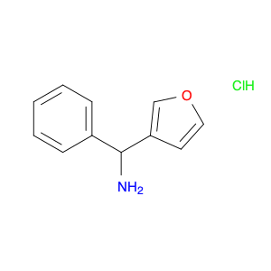 (furan-3-yl)(phenyl)methanamine hydrochloride