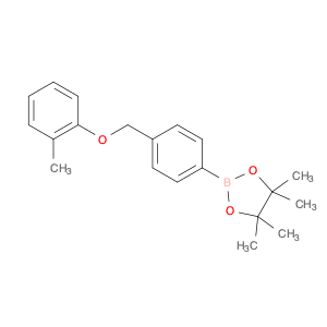 4,4,5,5-tetramethyl-2-(4-(o-tolyloxymethyl)phenyl)-1,3,2-dioxaborolane