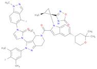 3-[(1S,2S)-1-[2-[[(4S)-2-(4-Fluoro-3,5-dimethylphenyl)-3-[3-(4-fluoro-1-methyl-1H-indazol-5-yl)-...