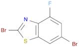 Benzothiazole, 2,6-dibromo-4-fluoro-