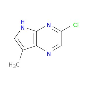 3-chloro-7-methyl-5H-pyrrolo[2,3-b]pyrazine