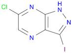 6-chloro-3-iodo-1H-pyrazolo[3,4-b]pyrazine