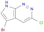 5-bromo-3-chloro-7H-pyrrolo[2,3-c]pyridazine