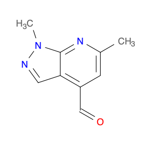 1,6-dimethyl-1H-pyrazolo[3,4-b]pyridine-4-carbaldehyde