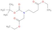 ethyl 4-((tert-butoxycarbonyl)(2-ethoxy-2-oxoethyl)amino)butanoate