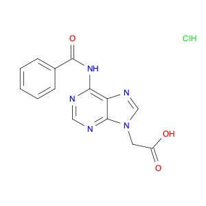 2-(6-benzamido-9H-purin-9-yl)acetic acid hydrochloride