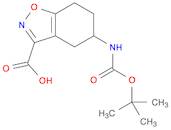 5-((tert-butoxycarbonyl)amino)-4,5,6,7-tetrahydrobenzo[d]isoxazole-3-carboxylic acid