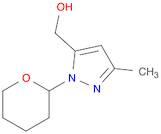 (3-methyl-1-(tetrahydro-2H-pyran-2-yl)-1H-pyrazol-5-yl)methanol