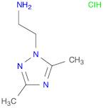 2-(3,5-dimethyl-1H-1,2,4-triazol-1-yl)ethanamine hydrochloride