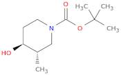 (3S,4S)-1-Boc-4-hydroxy-3-methylpiperidine