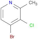 4-Bromo-3-chloro-2-methylpyridine