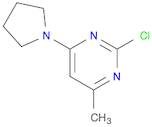 2-chloro-4-methyl-6-(pyrrolidin-1-yl)pyrimidine