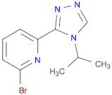 2-Bromo-6-(4-isopropyl-4H-1,2,4-triazol-3-yl)pyridine