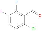 6-chloro-2-fluoro-3-iodobenzaldehyde