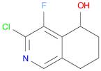 5-Isoquinolinol, 3-chloro-4-fluoro-5,6,7,8-tetrahydro-