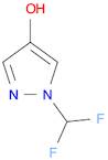 1-(difluoromethyl)-1h-pyrazol-4-ol