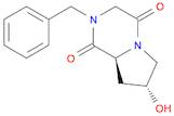 (7R,8aS)-2-benzyl-7-hydroxy-6,7,8,8a-tetrahydro-3H-pyrrolo[1,2-a]pyrazine-1,4-dione