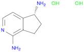 (5R)-5H,6H,7H-cyclopenta[c]pyridine-1,5-diamine dihydrochloride