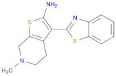 3-(1,3-benzothiazol-2-yl)-6-methyl-4,5,6,7-tetrahydrothieno[2,3-c]pyridin-2-amine