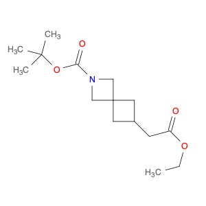 tert-butyl 6-(2-ethoxy-2-oxo-ethyl)-2-azaspiro[3.3]heptane-2-carboxylate