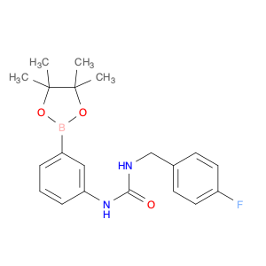 1-(4-fluorobenzyl)-3-(3-(4,4,5,5-tetramethyl-1,3,2-dioxaborolan-2-yl)phenyl)urea